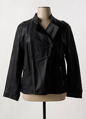 Veste simili cuir noir NANA BELLE pour femme seconde vue