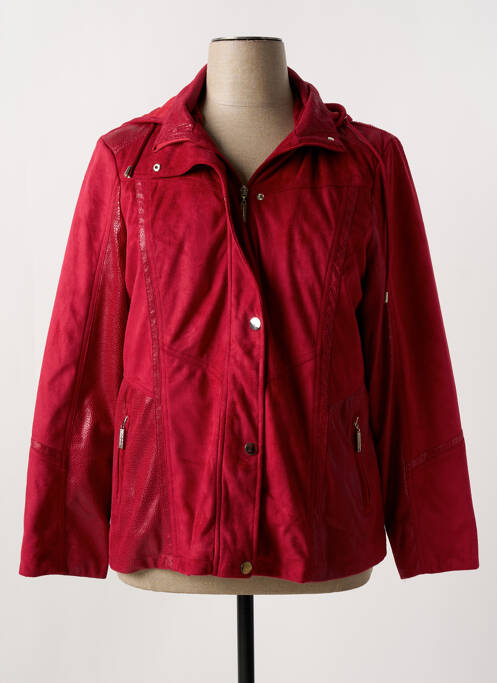 Veste casual rouge ANAELLE pour femme