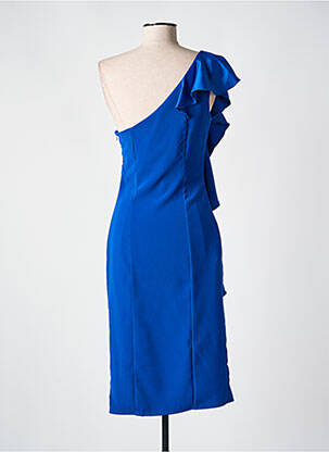 Robe mi-longue sans manche sans manche bleu RINASCIMENTO femme