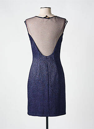 Robe courte sans manche sans manche bleu ASHWI femme