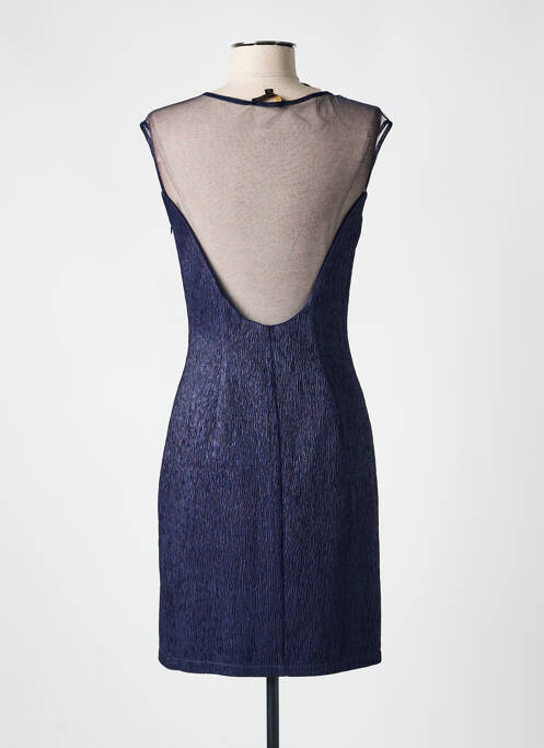 Robe courte sans manche sans manche bleu ASHWI femme