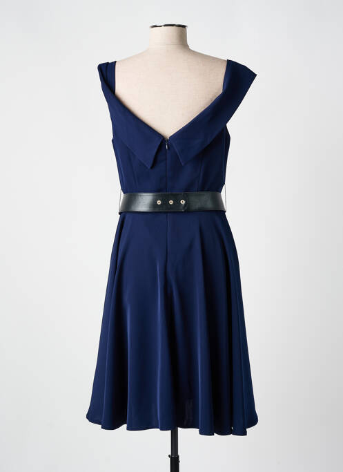 Robe mi-longue bleu ASHWI pour femme