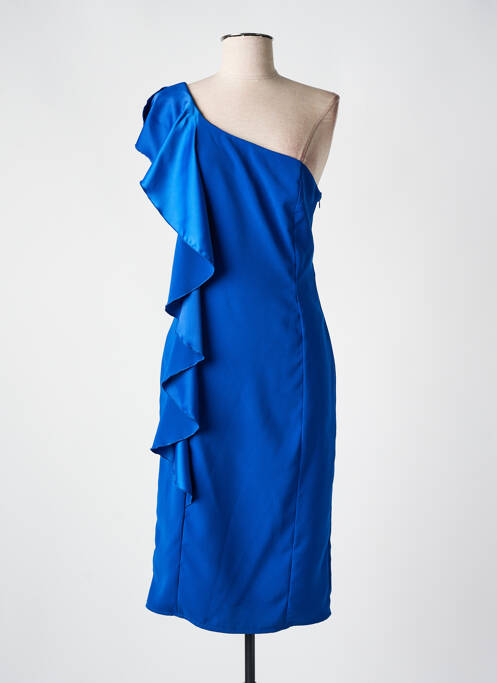 Robe mi-longue bleu RINASCIMENTO pour femme