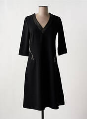 Robe mi-longue noir ROMEO POUR JULIETTE pour femme seconde vue