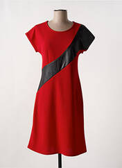 Robe mi-longue rouge ROMEO POUR JULIETTE pour femme seconde vue