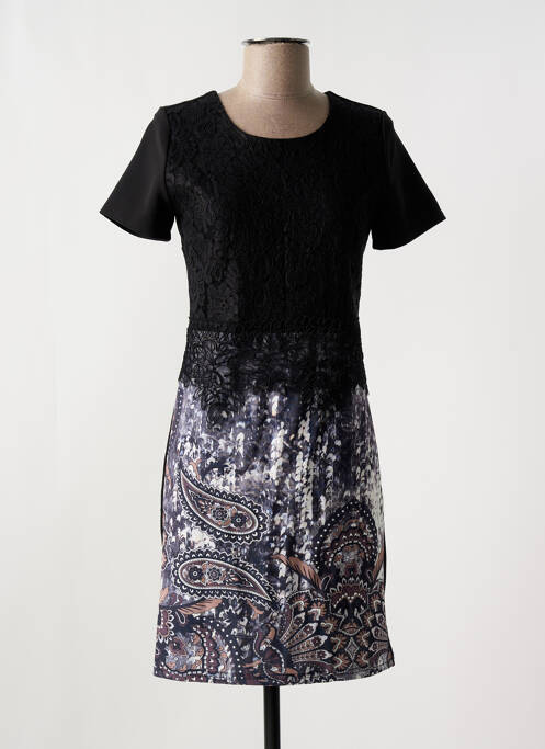 Robe courte noir NANA BAILA pour femme