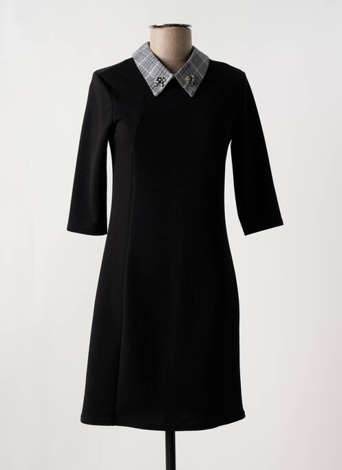 Robe courte noir ROMEO POUR JULIETTE pour femme