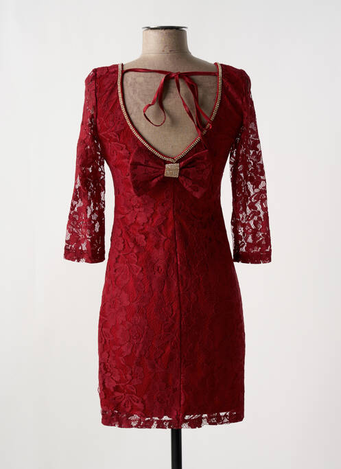 Robe courte rouge ASHWI pour femme