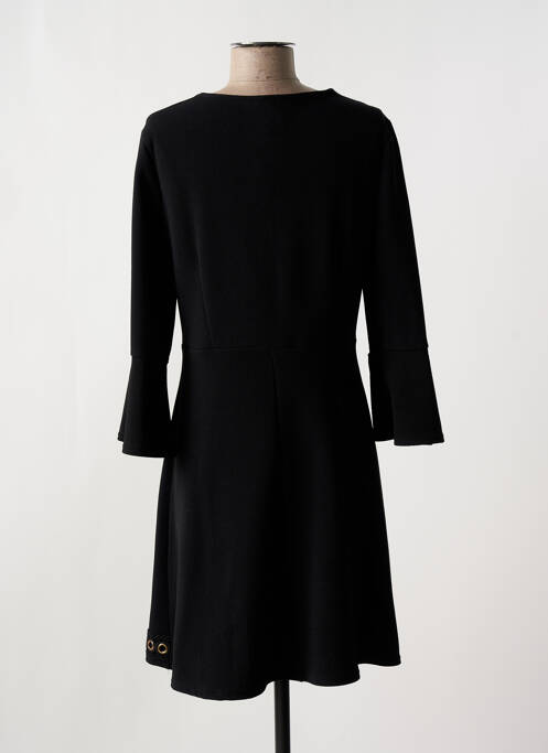 Robe mi-longue noir ROMEO POUR JULIETTE pour femme