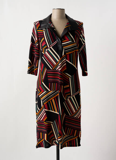 Robe mi-longue rouge ROMEO POUR JULIETTE pour femme