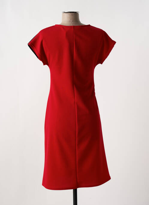 Robe mi-longue rouge ROMEO POUR JULIETTE pour femme