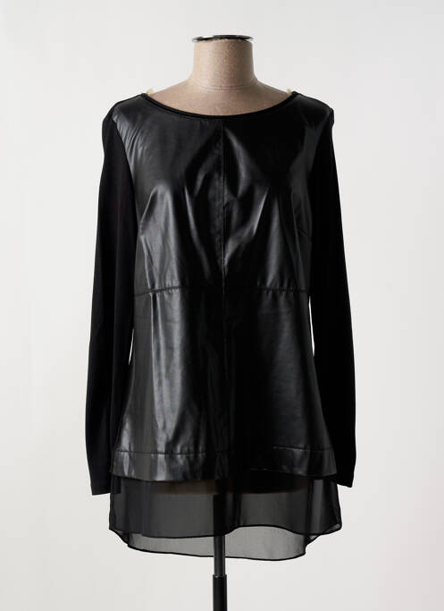 Tunique manches longues noir ALAIN MURATI pour femme