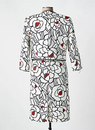 Ensemble robe tissage crêpe blanc MICHAELA LOUISA femme