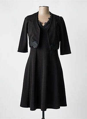 Ensemble robe coupe cintrée noir ROMEO POUR JULIETTE femme
