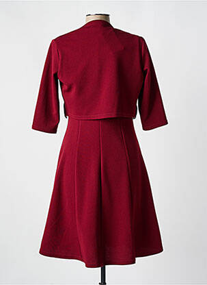 Ensemble robe tissage crêpe rouge ROMEO POUR JULIETTE femme