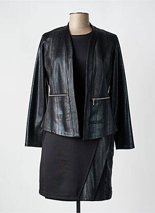 Ensemble robe type de veste chic noir ROMEO POUR JULIETTE femme