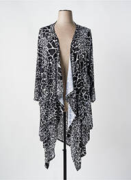 Gilet manches longues manches 3/4 noir JORGIE PARIS femme