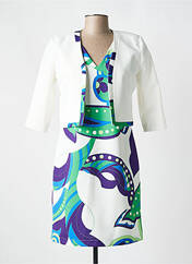 Ensemble robe vert HIPPOCAMPE pour femme seconde vue