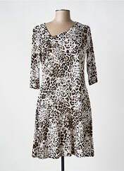 Robe courte marron ROMEO POUR JULIETTE pour femme seconde vue