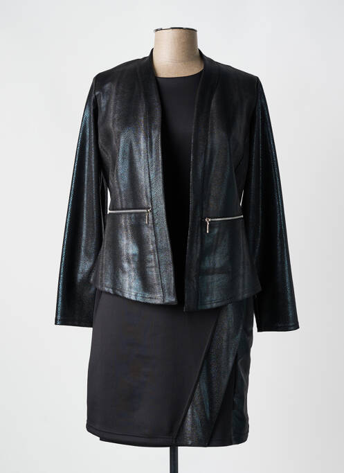 Ensemble robe type de veste chic noir ROMEO POUR JULIETTE femme