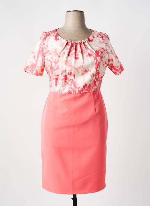Robe mi-longue orange MICHAELA LOUISA pour femme