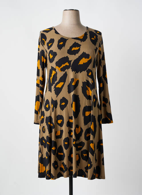 Robe mi-longue vert VETISTYLE pour femme