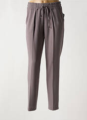Pantalon droit gris PARISIENNE pour femme seconde vue