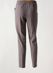 Pantalon droit gris PARISIENNE pour femme seconde vue