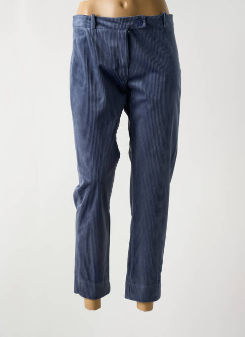 Pantalon droit bleu HIPPOCAMPE pour femme