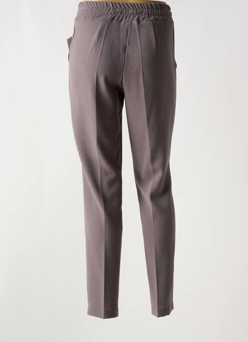Pantalon droit gris PARISIENNE pour femme