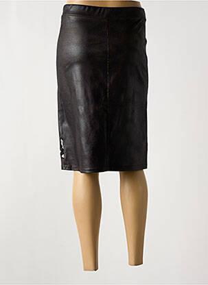 Jupe mi-longue taille normale noir ROMEO POUR JULIETTE femme