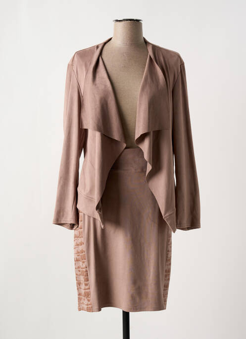 Ensemble jupe marron ROMEO POUR JULIETTE pour femme