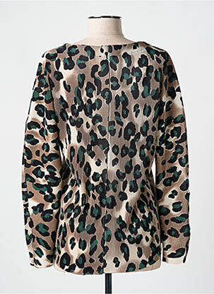 Blouse manches longues manches longues vert ROMEO POUR JULIETTE femme