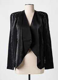 Veste casual coupe cintrée noir PARISIENNE femme