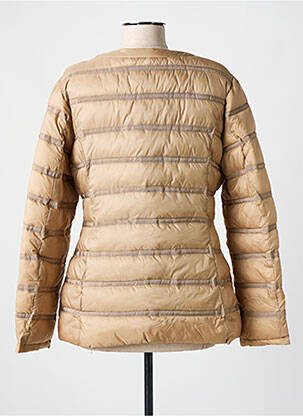 Doudoune poches sans capuche beige F.D JOSEPH femme