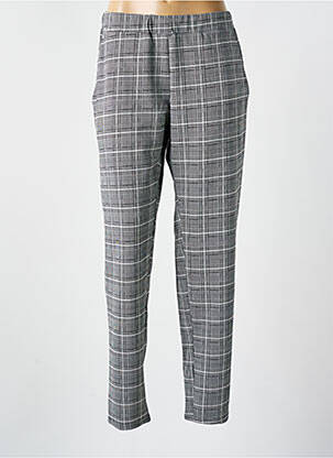 Pantalon slim taille élastique taille normale gris ROMEO POUR JULIETTE femme
