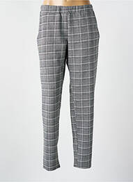 Pantalon slim taille élastique taille normale gris ROMEO POUR JULIETTE femme