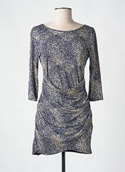 Robe courte bleu ELL'A pour femme seconde vue