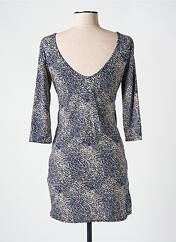 Robe courte bleu ELL'A pour femme seconde vue