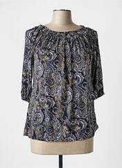 Top bleu ELL'A pour femme seconde vue