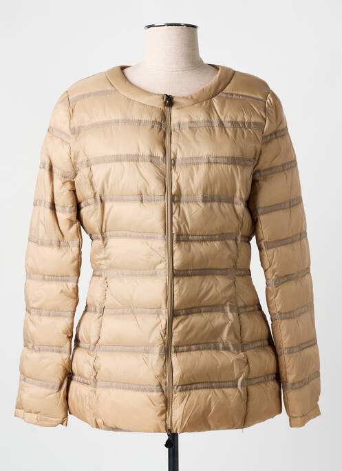 Doudoune beige F.D JOSEPH pour femme