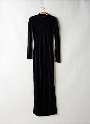 Robe pull col col montant manches longues noir PRETTY LITTLE THING femme