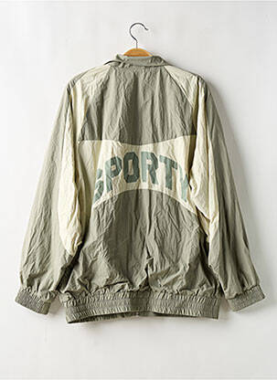 Veste casual poches vert BO+TEE femme