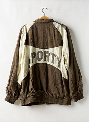 Veste casual poches marron BO+TEE femme
