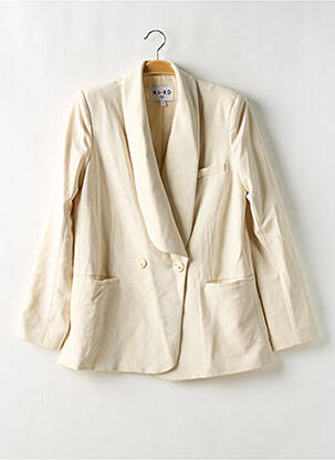 Blazer col châle beige NA-KD femme