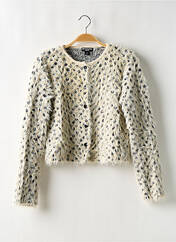 Gilet manches longues beige PRETTY LITTLE THING pour femme seconde vue