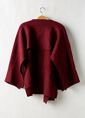Gilet manches longues rouge INDEFEIR pour femme seconde vue