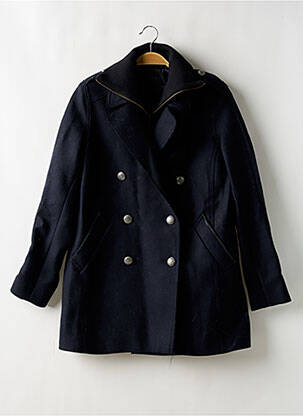 Manteau court bleu IKKS pour femme