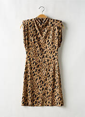 Robe courte beige ZARA pour femme seconde vue