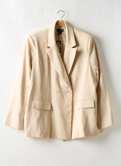 Blazer beige PRETTY LITTLE THING pour femme
